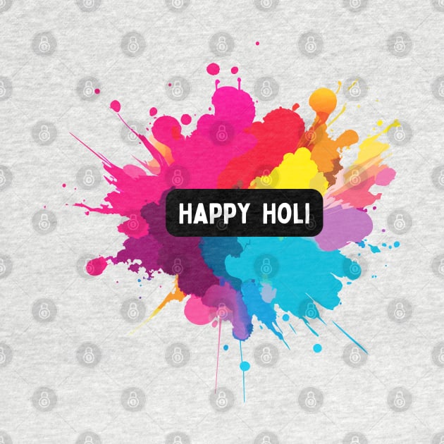 Happy Holi by teeauthority